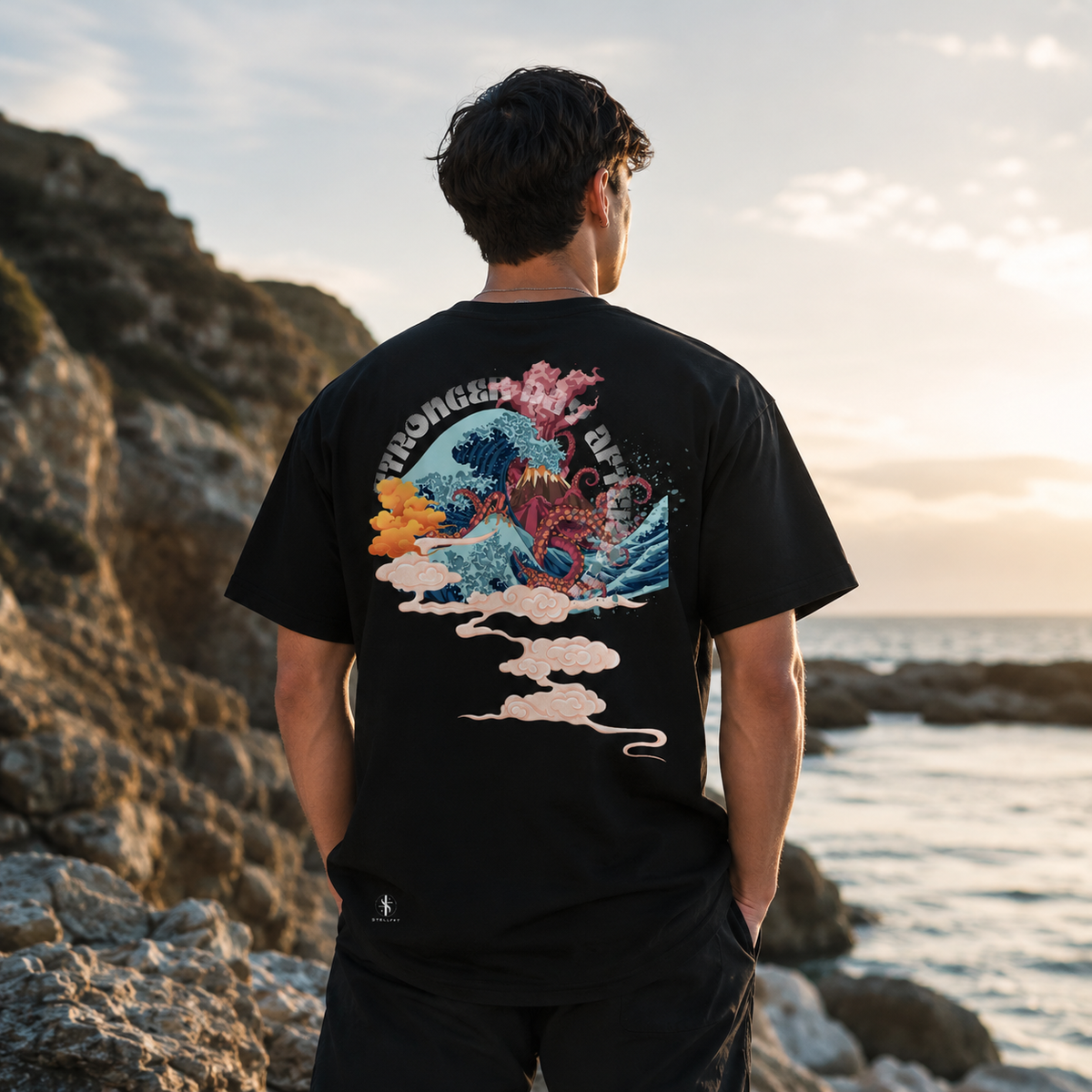 Tee-shirt Oversize collection Natural stronger