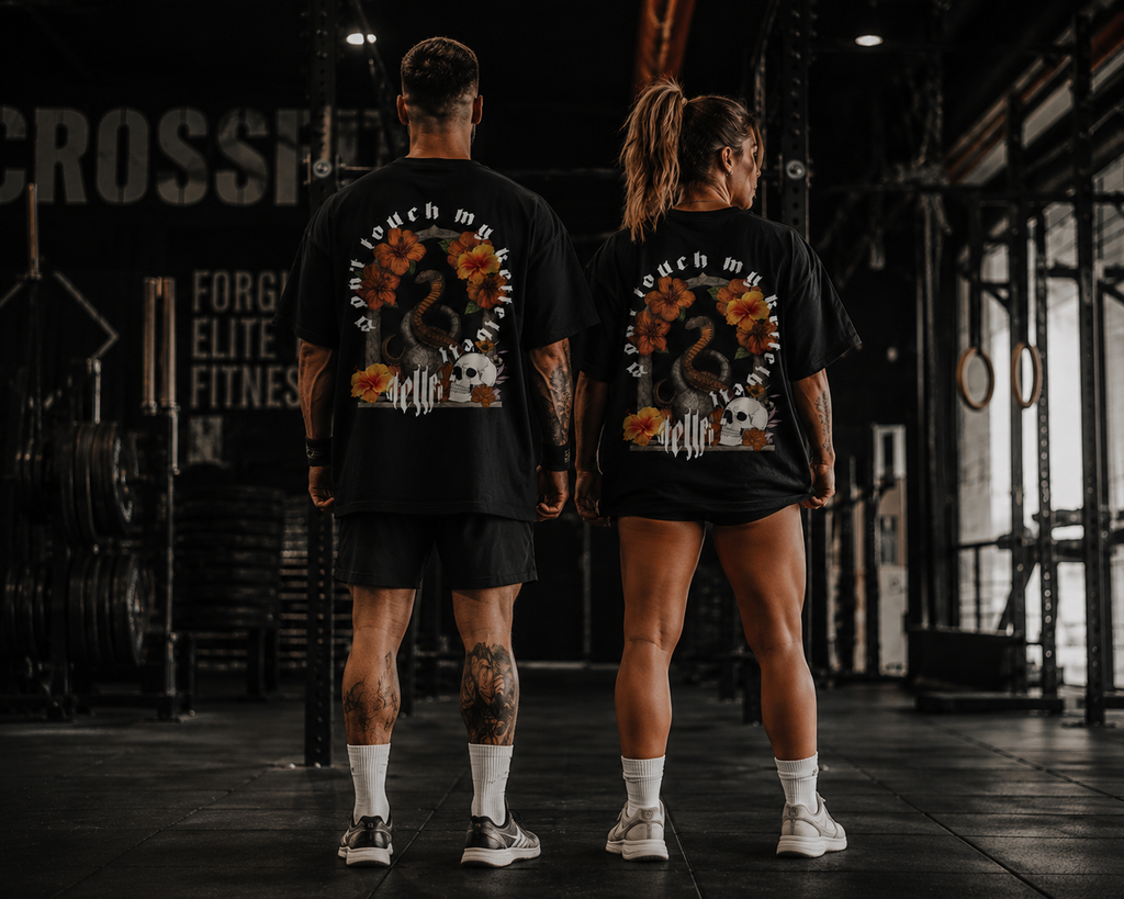 Tee-shirt Oversize Don't Touch collection. Steelfit