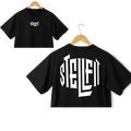 Crop top oversize femme