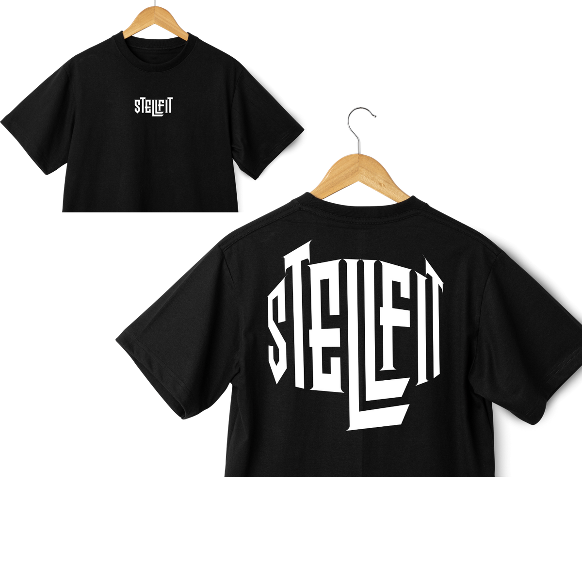 Crop top oversize femme