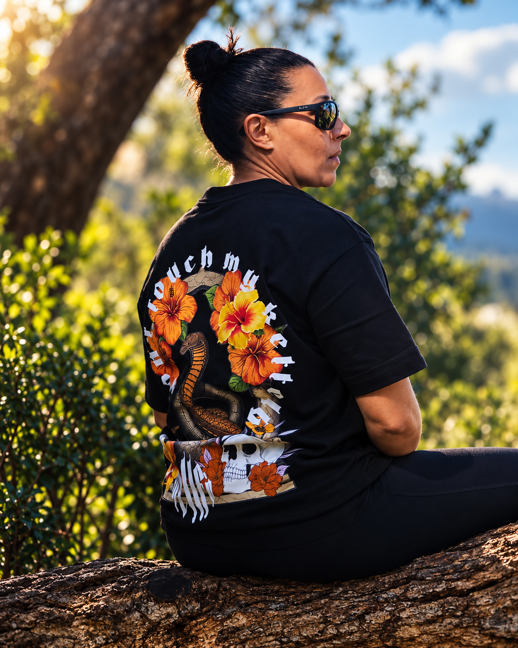 Tee-shirt Oversize Don't Touch collection. Steelfit
