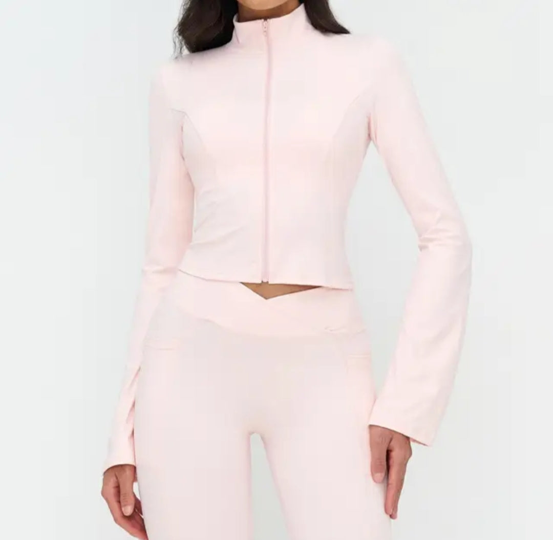 Gilet de sport femme manches évasées